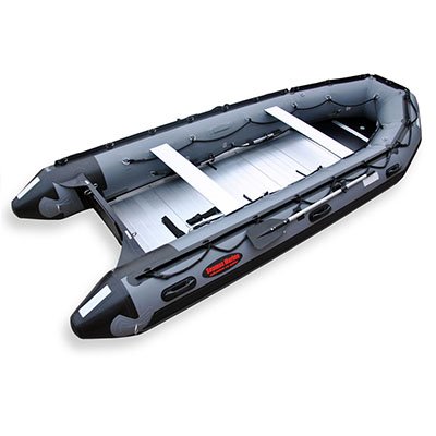 Inflatable Boat 20: Long Shaft Version Dark Gray
