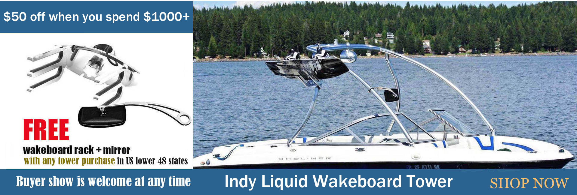 wakeboard tower