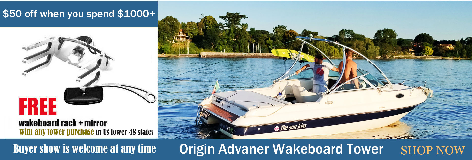 wakeboard tower
