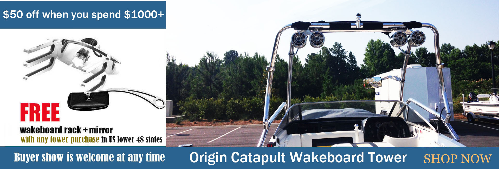 wakeboard tower