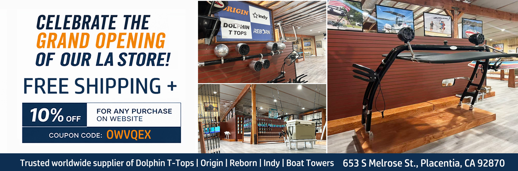 origin advancer tower with pro bimini